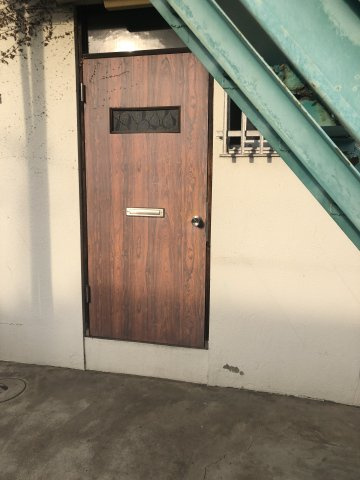 藤荘の玄関