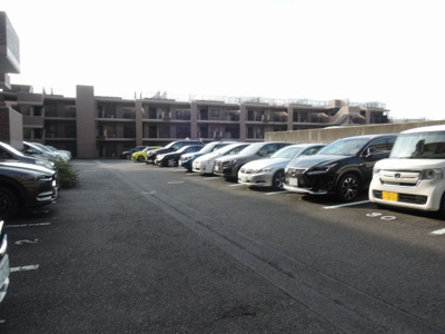 【駐車場】 | アンジュの丘横浜常盤台 | 平置き駐車場です。