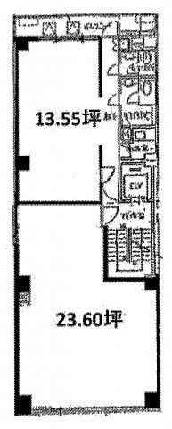 福禄ビルの間取り