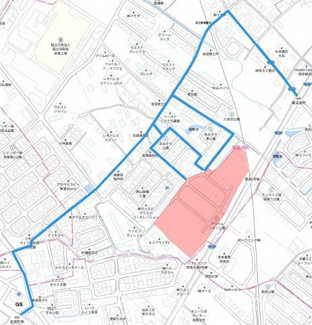 【地図】 | 8号線、ビバシティ方面よりの経路