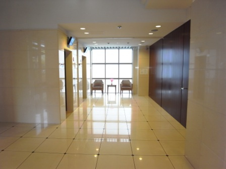 エグゼレジデンスタワーのロビー