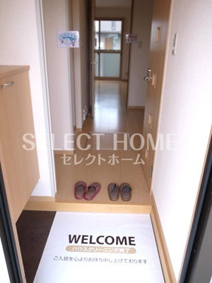 【玄関】 | サウスウィンド　A | きれいな玄関です