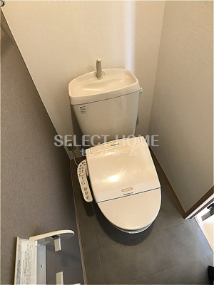 【トイレ】 | サウスウィンド　A | 落ち着いたトイレです