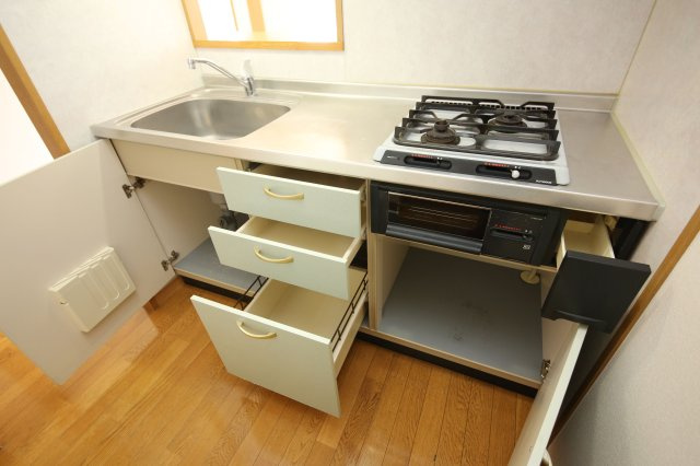 カネヒビルのキッチン