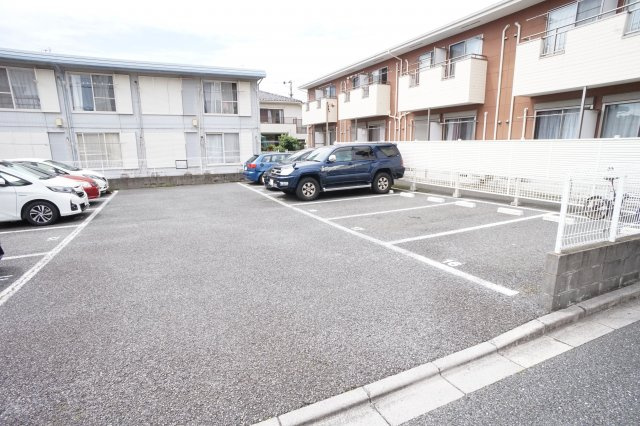 バルセローラの駐車場