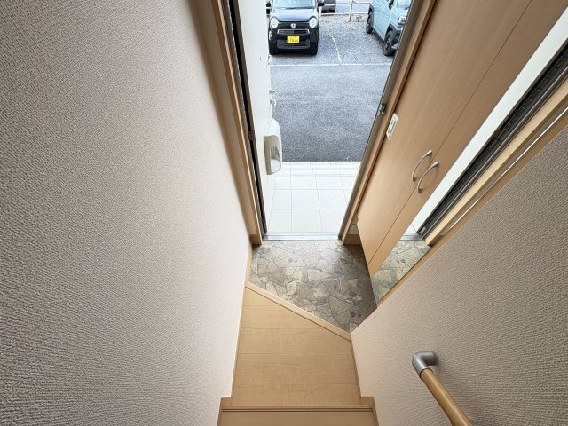 アムールⅡの玄関