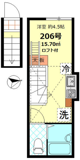 【間取り】 | グラシア蒲田
