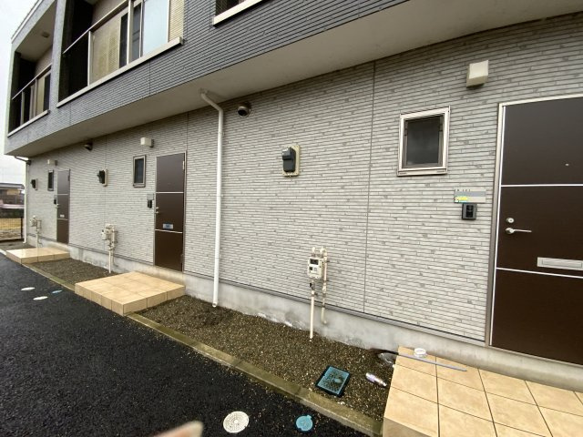 ルミエール白河 Bのエントランス