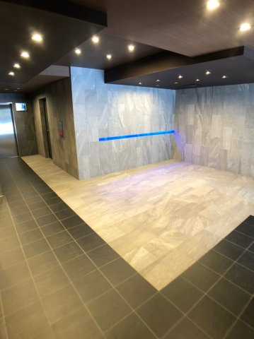 エステムプラザとうきょうスカイツリー駅のロビー|高級感溢れるエントランス