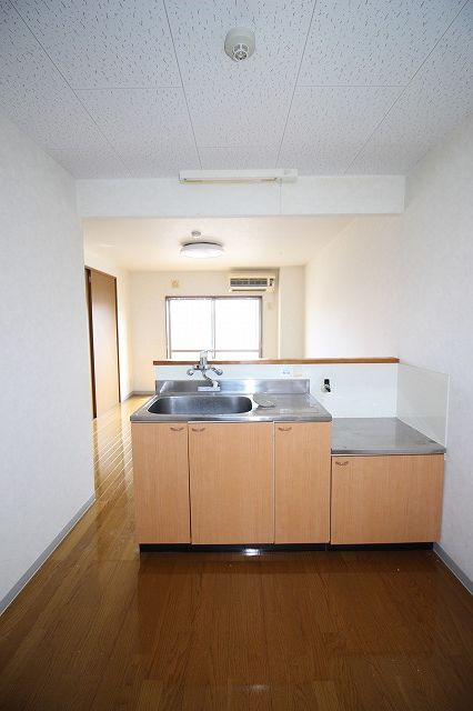 グランビューのキッチン|きれいなキッチンです