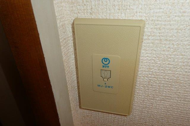 セジュールオークＢの設備|電話モジュラー