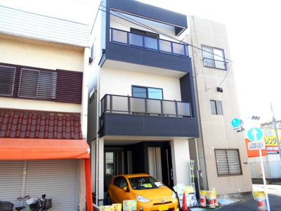 【外観】 | 新築　川口市　朝日1丁目(南鳩ケ谷駅)　全1棟　1号棟 | ・南鳩ケ谷駅徒歩12分・駐車場1台・3SLDKと吹抜けとトリプルバルコニー・十二月田小・十二月田中・
