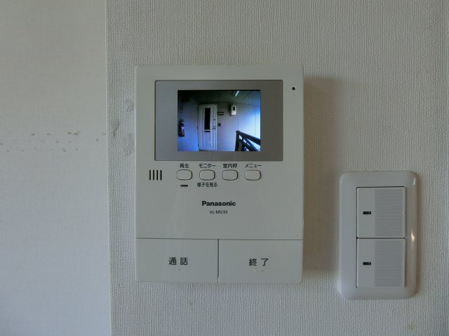 Newプレジール倉敷A棟のセキュリティ