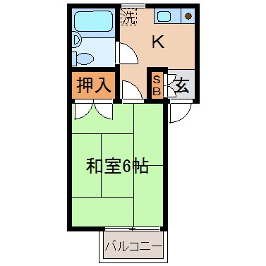 【間取り】 | ストークハイツ近江