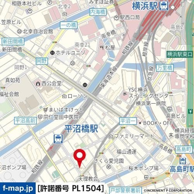 【地図】 | ナイスアーバン横濱駅東館