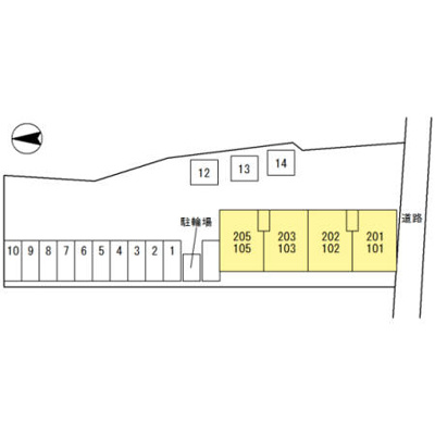 【区画図】 | グリーンパーク井上