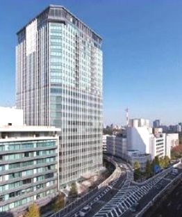 平河町森タワーレジデンスの外観