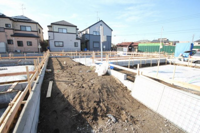 【前面道路含む現地写真】 | 高州3丁目13棟現場　4号棟