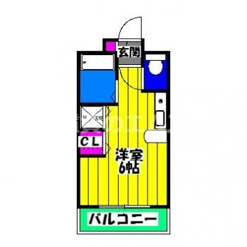 【間取り】 | 大橋東舛田ビル | 大橋東舛田ビルの間取り