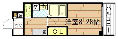 FIRST COURT五条新町（ファーストコート五条新町）の間取り|間取り図