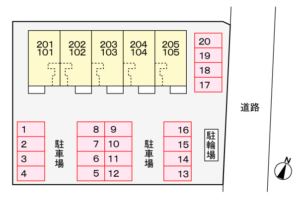スリジエの区画図