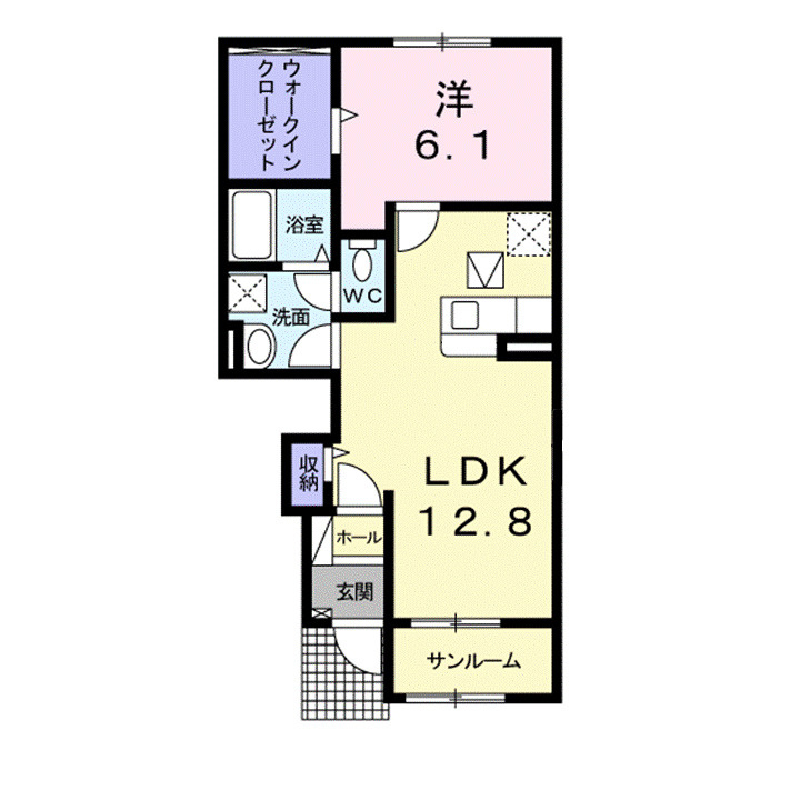 スリジエの間取り