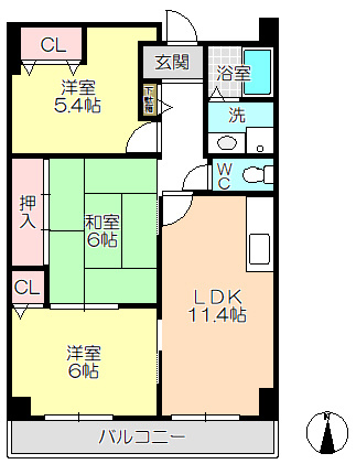 【間取り】