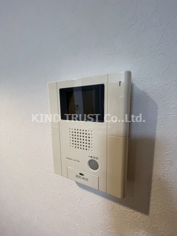 FUKUE BLD　松ヶ枝町のセキュリティ|モニター付きインターホンで安心