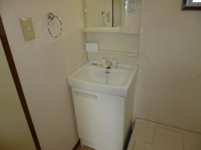 グリーンパレスⅠの独立洗面台