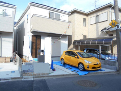 【外観】 | 川口市　朝日3丁目(南鳩ケ谷)　全3棟　3号棟　らすと2棟 | ・南鳩ケ谷駅徒歩10分・駐車場1台・南向き・3SLDKとバルコニー・朝日西小・十二月田中・価格変更。