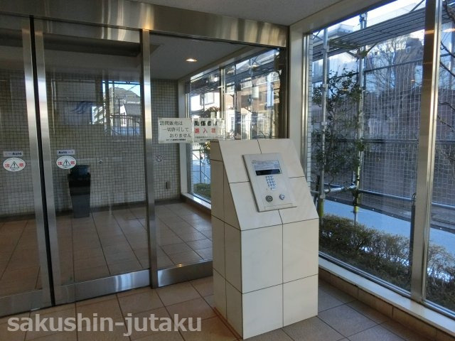 ロマージュ新検見川のエントランス|オートロック