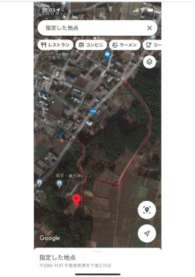 【地図】 | 下湯江売地 | 対象地へのアクセス