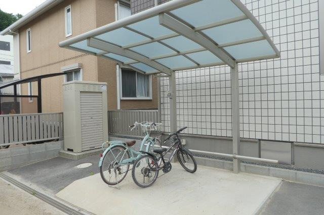 ミロワールドのその他共用部分|自転車置き場