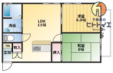 ガーデンハウスの間取り