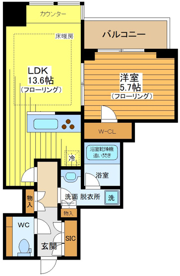 【間取り】 | ザ・パークハウス三軒茶屋タワー