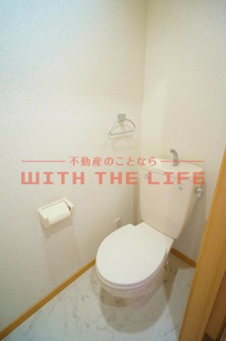 ティファニー【キャッシュバック対象物件】のトイレ|コンパクトで使いやすいトイレです