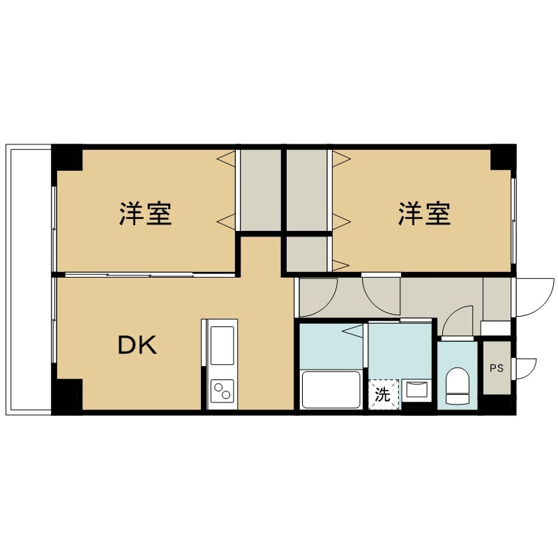 グランフォート盛南の間取り