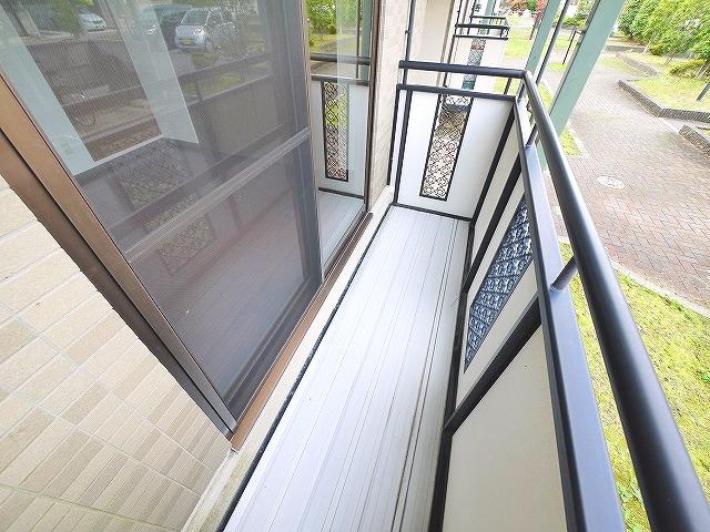 バーベナ光台Cのバルコニー