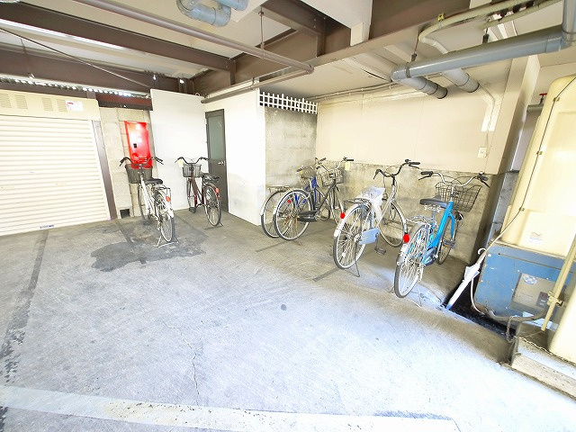 Kハイツのその他共用部分|駐輪場です
