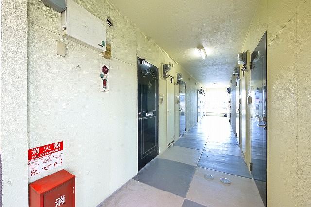 Kハイツのその他共用部分|共用廊下です