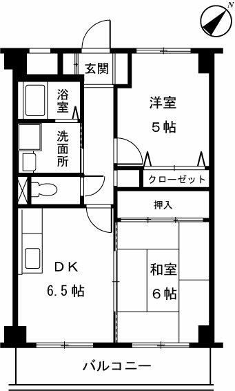 アーバンクレールソシアの間取り