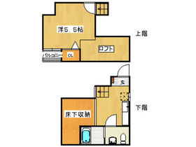 【間取り】 | コンフォートベネフィス住吉Ⅰ