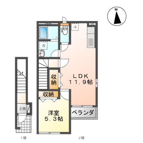 プランドールメゾンの間取り