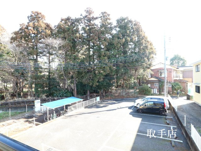 アパキャッスルＢの駐車場