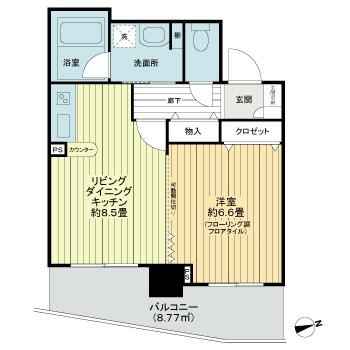 【間取り】 | ライオンズステーションプラザ松戸 | 間取り