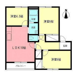 【間取り】 | ビューラー上星　参番館