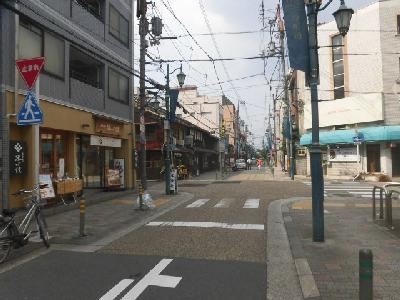 サンベルジュ御池の周辺|前面道路