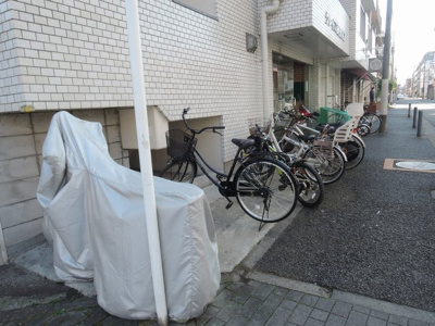 【その他共用部分】 | グレイス蒔田第二 | バイク置場です。