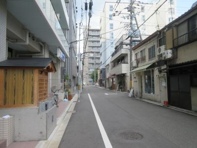 プルミエール朱雀の周辺|前面道路