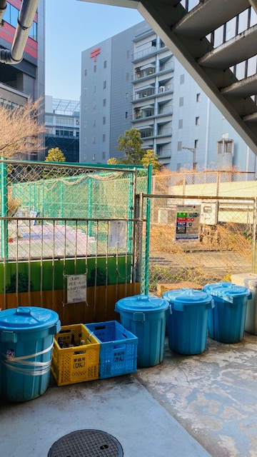 ジュエル浜離宮のその他共用部分|敷地内にゴミ置き場があり、曜日を気にせずゴミを出す事ができます。